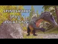 ARK Lost Island Spinosaurus Spawn locations