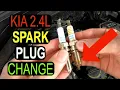 How to Change Spark Plugs on Kia 2 4L Engine - Sportage Sorento Optima 2017 2022