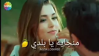 حاله واتس بعنوان منجه يا بلدي دندنها