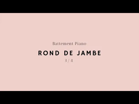 Download MP3 Ballet Music - Rond de jambe à terre (3/4)