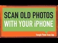 Scan photos with Google PhotoScan App Demo and review