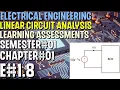 Linear Circuit Analysis Chapter E 8 Basic Engineering Circuit Analysis