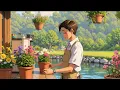 Download Lagu 🌿 Garden Lofi Vibes – Peaceful Beats Among Flowers \u0026 Morning Coffee