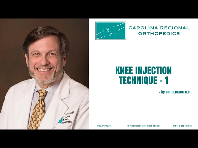 Injection Techniques - Dr. Perlmutter