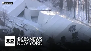 Snow may have caused partial roof collapse at N J ice rink