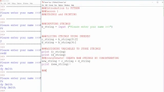 Introduction to Python - Lesson 1