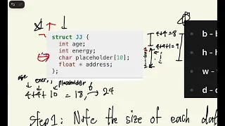 RISC V Struct Padding Alignment Data Sizes ECE 391 - 2026