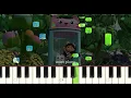 Gabby's Dollhouse The Magic of the Garden Piano Tutorial