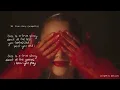 Ariana Grande - true story (a cappella) (lyric visualizer)