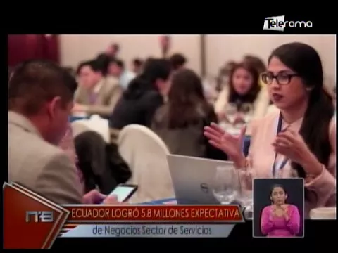 Ecuador logró 5.8 millones expectativa de Negocios Sector de Servicios