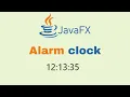 JavaFX and Scene Builder - IntelliJ Alarm clock with Timeline