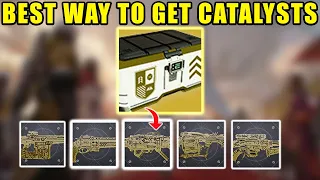 THE BEST WAY TO GET EXOTIC CATALYSTS GUARANTEED IN DESTINY 2