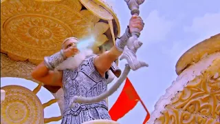 krishna vs bhisma mahabharat power of krishna whatsapp status best scene bhisma pitamah