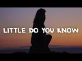 Download Lagu Alex \u0026 Sierra - Little Do You Know (Lyrics)