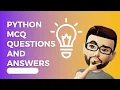 Python mcq questions and answers Python mcq Python revision tour class 12 hindi Part 1