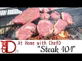 At Home with ChefD S7 E6 Steak 101