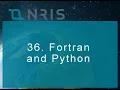 36 Fortran and Python