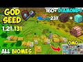 Lagu 🔥 Ultimate [God Seed] For Minecraft 1.21 Bedrock \u0026 PE | All Structures Seed Bedrock 1.21.131