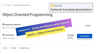 using databases with python week 1 assignment Python for Everybody Specialization