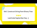 606 Construct String from Binary Tree in Java