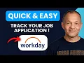 How to Track Your Job Application in Workday Quick Guide