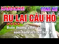 Download Lagu RU LẠI CÂU HÒ Karaoke Nhạc Sống Tone Nữ ( BEAT CHUẨN ) - Tình Trần Organ