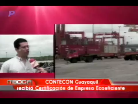 CONTECON Guayaquil recibió certificación de empresa ecoeficiente