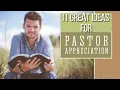 11 GREAT IDEAS FOR PASTOR APPRECIATION