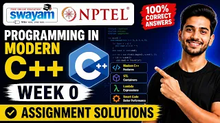 Programming in Modern C Week 0 Assignment Answers 2026 NPTEL July 2026 100 Correct Solutions