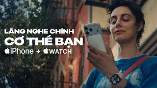 Sức khỏe với iPhone + Apple Watch
