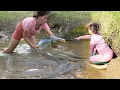 Fishing Techniques on Rivers and Lakes, Fishing with Pump and Nets, Catch a Lots of Fish