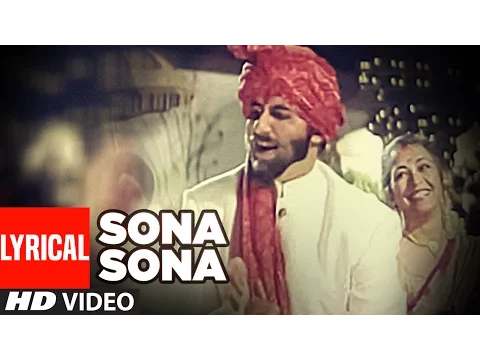 Download MP3 'Sona Sona' Lyrical VIDEO - Major Saab | Amitabh Bachchan, Ajay Devgn, Sonali Bendre