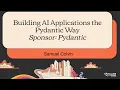 Download Lagu Building AI Applications the Pydantic Way (Sponsor: Pydantic)