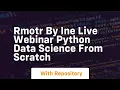 Rmotr by ine live webinar python data science from scratch