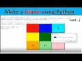 Tic Tac Toe Game - Part 1 Python Tutorial Python Game X and 0 CodeSky