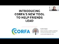 Refuge Friends Webinar Rising to the Challenge Introducing CORFA s New Tool to Help Friends Lead