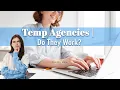 Temp Agency What Are the Advantages of Using Temp Agencies