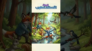 الأستاذ ثعلوب قصة قصيرة للأطفال قصة فيها عبرة جميلة قصص قبل النوم قصص أطفال قصيرة 