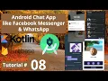 Chat App with Firebase Android Studio Tutorial 2020 - cover image profile image