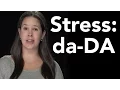 Syllable Stress Study 2-Syllable Words da-DA - American English