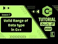 What happens when we Exceed the Valid Range of a Data type in C