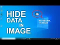 How To Hide Data In An Image - Cool Windows Trick