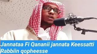 Khuxbaa Jum Aa Jannataa Fi Qananii Jannataa Irraa Ustaaz Umaralfaaruuq Bin Shek Aliyyii 