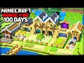Download Lagu I Survived 100 Days Building the ULTIMATE BASE in Minecraft Hardcore