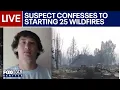LIVE Spokane arson suspect confesses to setting 25 WA wildfires planned it for weeks