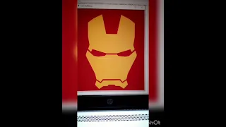 IronMan in Python - Draw IronMan using python turtle with source code