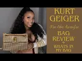 KURT GEIGER MINI KENSINGTON BAG REVIEW WHATS IN MY BAG WHATS THE HYPE