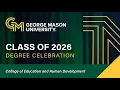 College of Education and Human Development Spring 2026 Commencement May 16th - 9 30am