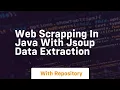 web scrapping in java with jsoup data extraction