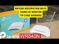 Download Lagu batasi kecepatan internet wifi tamu di tp link tl-wr840n